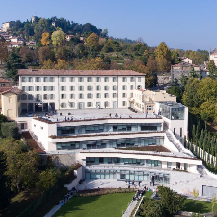 UniBg sede di Pignolo vista dall'alto UniBg sede di Pignolo vista dall'alto